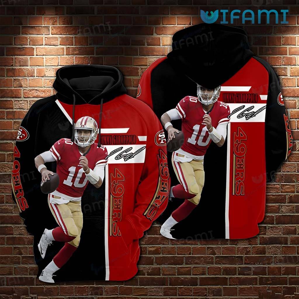 Jimmy Garoppolo Hoodie 3D The Curse Has Been Lifted All Over Print 3D 3D San Francisco 49ers Gift