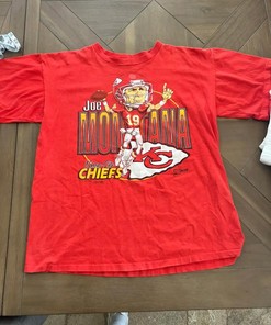 Joe Montana Kansas City Chiefs Vintage Style Apparel For Fans
