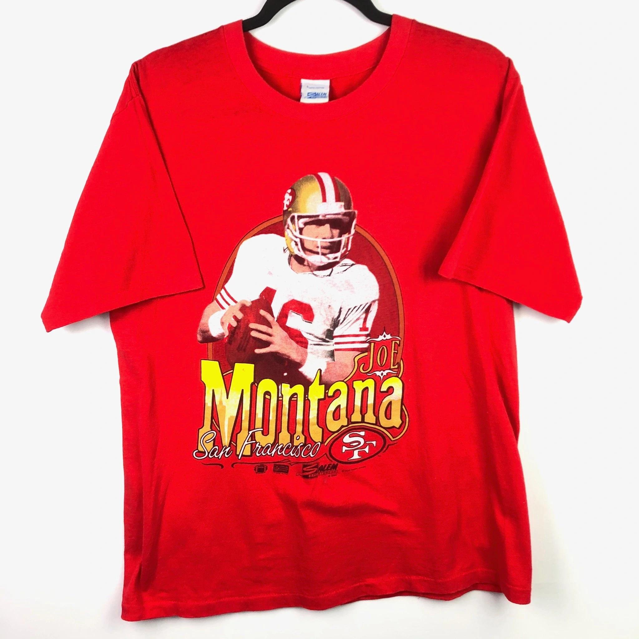 Joe Montana Sf 49Ers Sweatshirt T-shirt Ideal Gift for NFL Fans