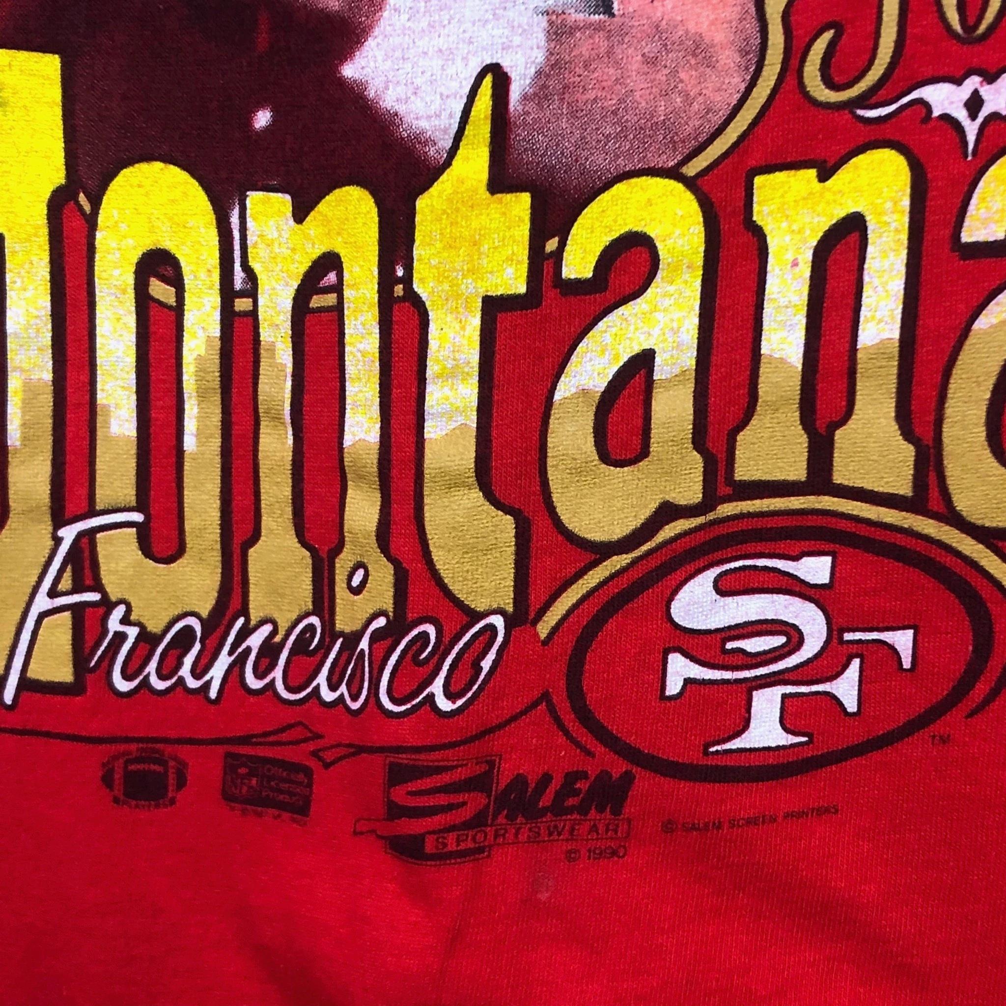 Joe Montana Sf 49Ers Sweatshirt T-shirt Ideal Gift for NFL Fans - Image 2