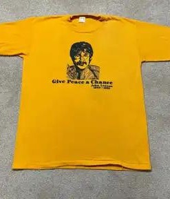 John Lennon Beatles Vintage 80S Peace Memorial Music Love Usa T-Shirt, Sweatshirt, And Pullover Hoodie