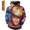 John Wayne Custom All Over Print 3D Hoodie