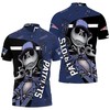 Join New England Patriots Fans with Jack Skellington-inspired 3D Printed Polo Shirt