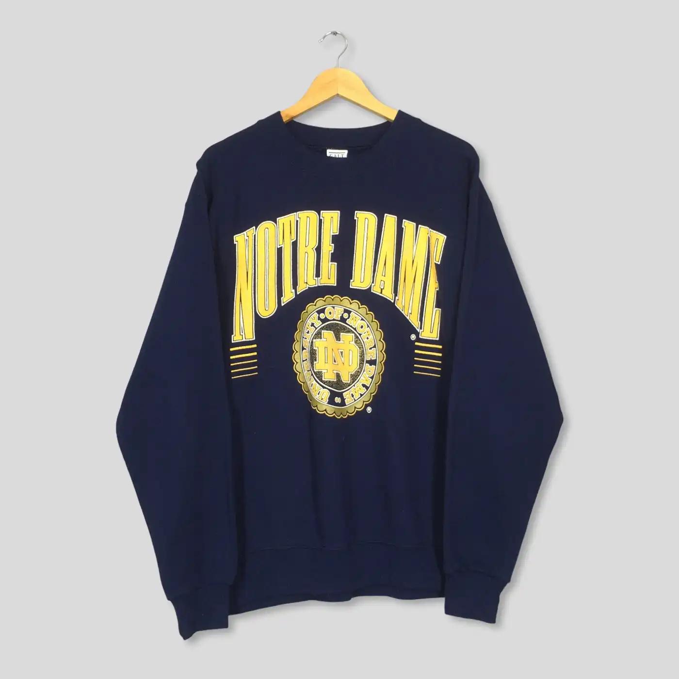Join The Fighting Irish With A Vintage University Of Notre Dame Ncaa T-Shirt, Sweatshirt Hoodie