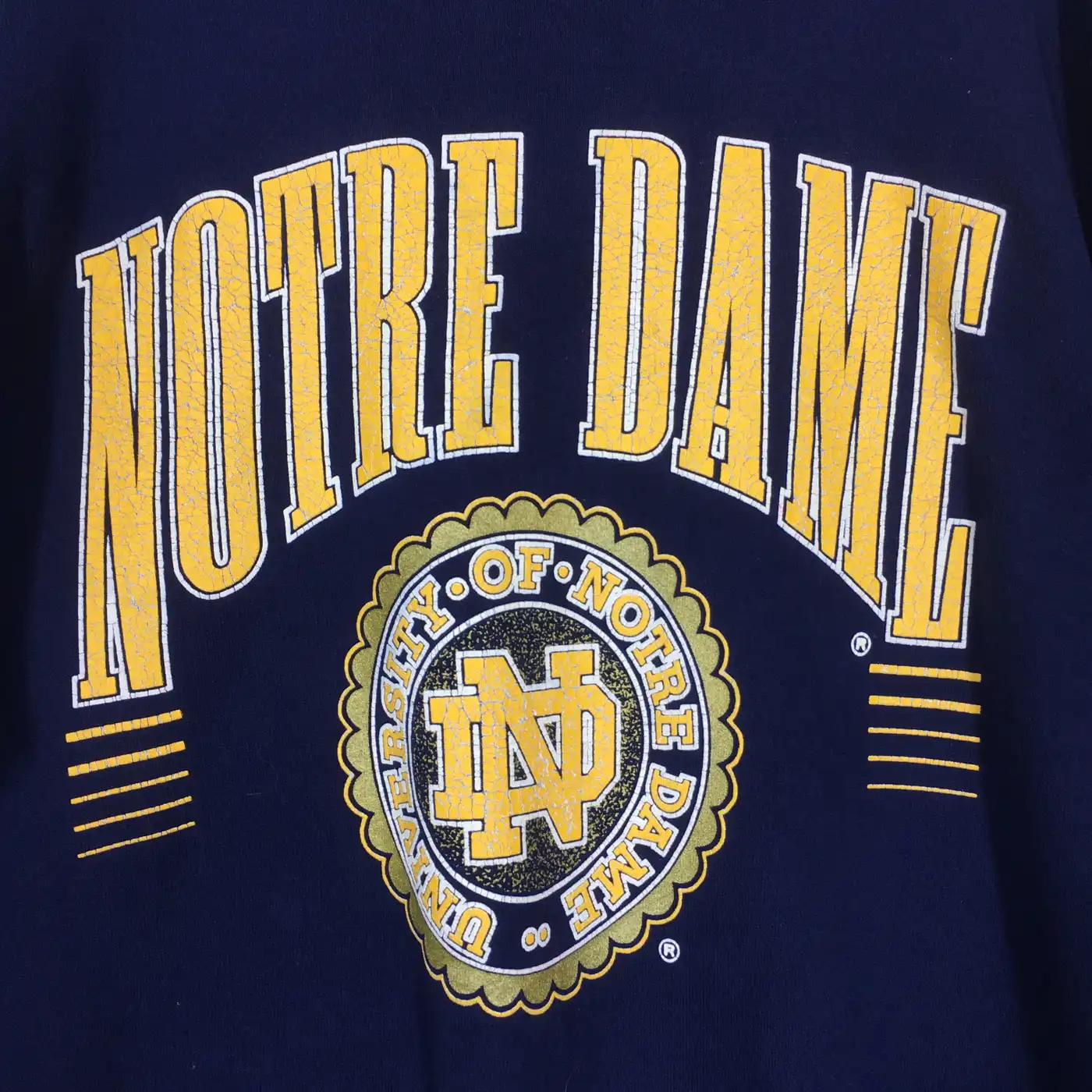 Join The Fighting Irish With A Vintage University Of Notre Dame Ncaa T-Shirt, Sweatshirt Hoodie - Image 2