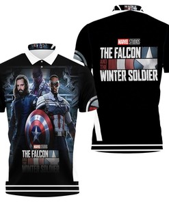 Join the Fight to Save the World with Falcon and the Winter Soldier How to Save the World 3D All Over Print Polo Shirt