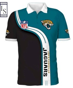 Join the Jacksonville Jaguars Fandom with NFL-themed Polo Shirt