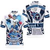 Join the celebration for Tennessee Titans' AFC South Division win with 3D All Over Print Polo Shirt.