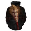 Jojo's Bizarre Adventure Dio Brando Menacing 3D Hoodie