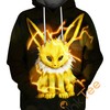 Jolteon Electric-Type Eeveelution 3D Hoodie