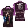 Jonas Brothers 15 Years 2005-2020 Nick Kevin Joe Signed Thank You For Memories 3D All Over Print Polo Shirt
