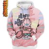 Jordan 5 Retro Easter Garfield All Over Print Hoodie