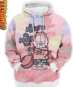 Jordan 5 Retro Easter Garfield All Over Print Hoodie