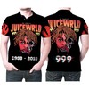 Juice World 1998-2019 999 American Rapper: Breathable Fabric All Over Print Polo Shirt with 3D Design