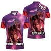 Juice Wrld Angel Ring Legend Never Die Toon: All Over Print Polo Shirt with Breathable Fabric - Personalized 3D Design