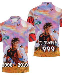 Juice Wrld Ave Butterfly On Juice World Paradise: All Over Print Polo Shirt with Breathable Fabric 3D Design