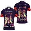 Juice Wrld Emo Rap Hip Hop Color Sketch: Breathable Fabric All Over Print Polo Shirt