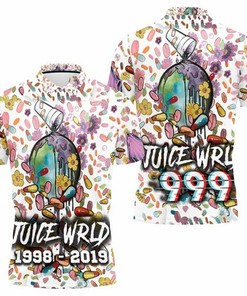 Juice Wrld Future On Drugs Over The World: 3D All Over Print Polo Shirt with Breathable Fabric