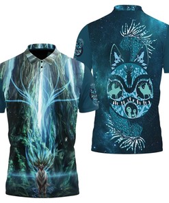Jungle God Shishigami Takes Over the Forest in Breathable 3D Polo Shirt