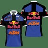 KTM Racing TTT-HT Polo Shirt Ver 1 (Blue) with 3D Print Design