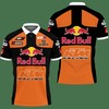 KTM Racing TTT-HT Polo Shirt Ver 1 (Orange) with 3D Print Design