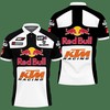 KTM Racing TTT-HT Polo Shirt Ver 1 (White) with 3D Print Design