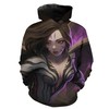 Kaisa Skin League Of Legends Custom All Over Print 3D Hoodie