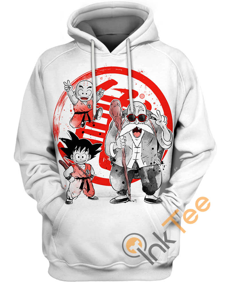 Kame School Sumie Martial Arts All Over Print 3D Hoodie