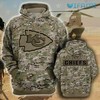 Kansas City Chiefs 3D Camouflage Hoodie: Perfect Gift for KC Fans