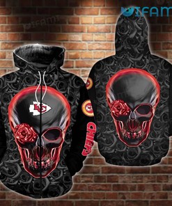Kansas City Chiefs Camo Hoodie 3D All-Over Print Punisher Skull Gift