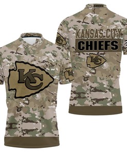 Kansas City Chiefs Camouflage Veteran 3d Polo Shirt Jersey Model A20189 with All Over Print Shirt 3d T-shirt