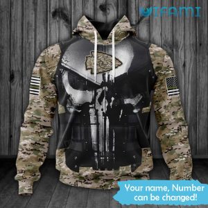 Kansas City Chiefs Hoodie 3D All-Over Print Bird Skull Flower Unique Gift - Image 2
