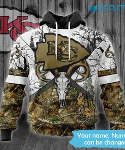 Kansas City Chiefs Hoodie 3D All-Over Print Lava Skull Darkness Gift