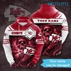 Kansas City Chiefs Hoodie 3D All-Over Print Skull Flower Custom Gift