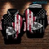 Kansas City Chiefs Hoodie 3D Red USA Flag Logo for Fans