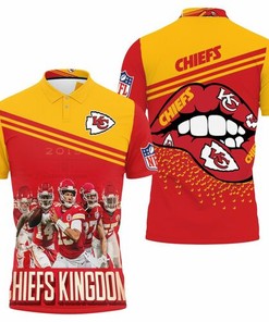 Kansas City Chiefs Kingdom Afc West Division Champions Division Super Bowl 2021 3D All Over Print Polo T-shirt