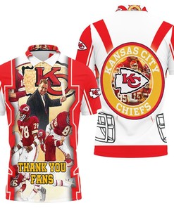 Kansas City Chiefs Thank You Fans Super Bowl 2021 Polo Shirt - Breathable Fabric - Perfect for Fans