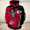 Kansas City Hoodie 3D Jesus Hug Football for Fans