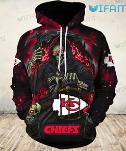 Kansas City Hoodie 3D with Grim Reaper Logo for Fans