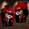 Kansas City Military 3D Hoodie with Eagles USA Flag and All Gave Some Some Gave All
