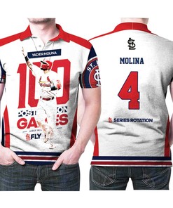 Keep Your Game Strong with Yadier Molina's Polo Shirt for Top Players and Lovers of MLB Baseball