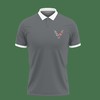 Keep it Simple and Elegant with Our Grey 3D Printed Chevrolet Corvette Nct-Nh Polo Shirt