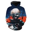 Ken Kaneki Masked 3D Hoodie from Tokyo Ghoul