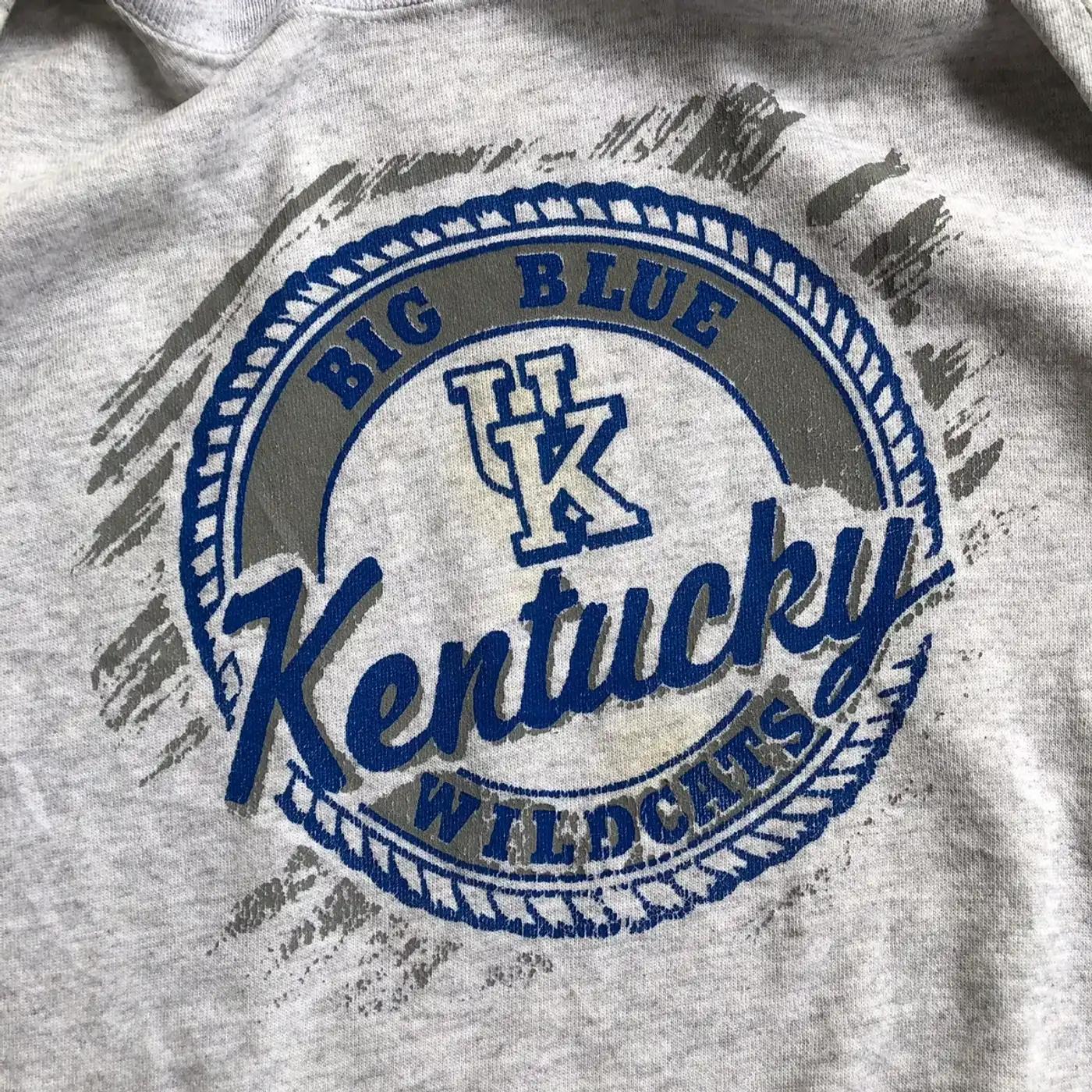 Kentucky Wildcats Big Logo T-Shirt Sweatshirt Hoodie American Football Gifts Lover - Image 2