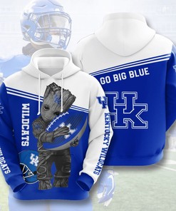 Kentucky Wildcats Custom Sport Hoodie 3D Print All Over
