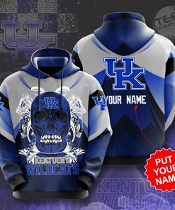 Kentucky Wildcats NBA Basketball All Over Print Hoodie 3D