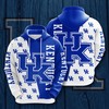 Kentucky Wildcats NCAA All Over Print Hoodie 3D Print