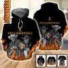 Kevin Costner Yellowstone Custom All Over Print 3D Hoodie
