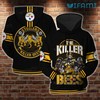 Killer Bees Signatures Logo - Steelers All Over Print Hoodie