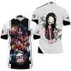 Kimetsu No Yaiba Tanjiro, Nezuko, Zenitsu & Inosuke Polo Shirt with All Over Print and 3D Effect